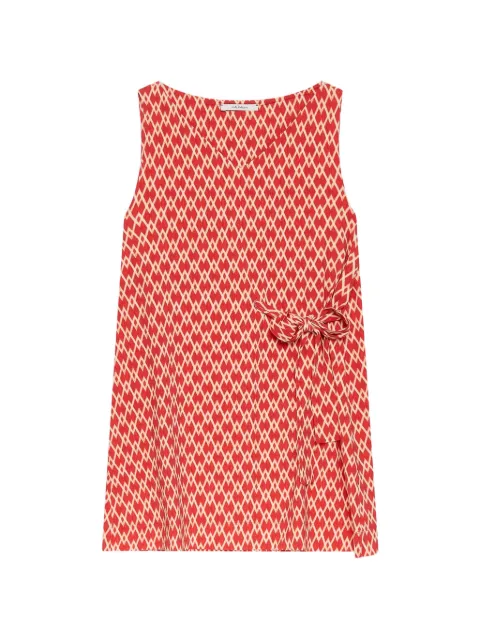 MALIPARMI V-neck top Red JP556570674B3038