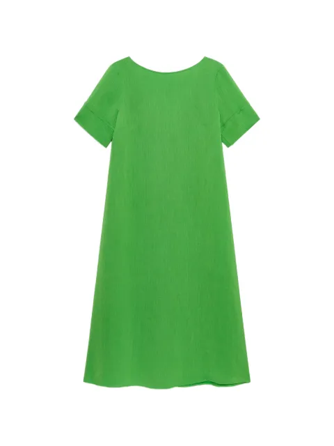 MALIPARMI short-sleeve midi dress Green JF67094010660131