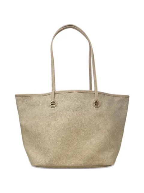 Borbonese medium Flight printed tote bag Neutrals 910102860207