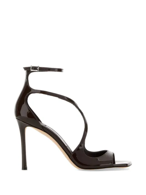Jimmy Choo Azia 95 sandals Brown AZIA95PAT