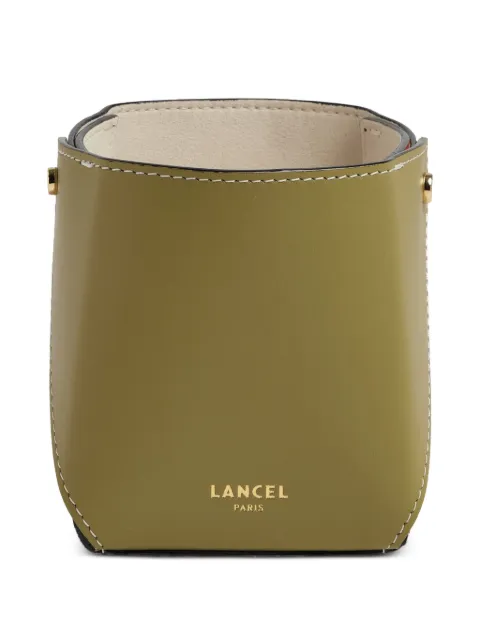 Lancel smooth leather pen case Green A14185QJTU