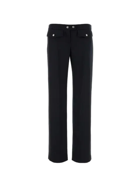 Alexander McQueen button trousers Blue 867034QJAAC