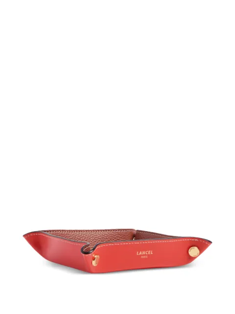 Lancel leather valet tray Red A14190QJTU