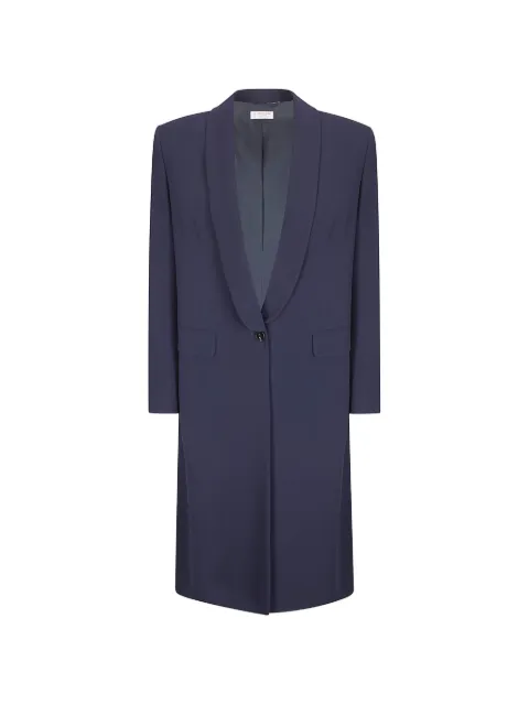 Alberto Biani single-breasted coat Blue OO893AC0028