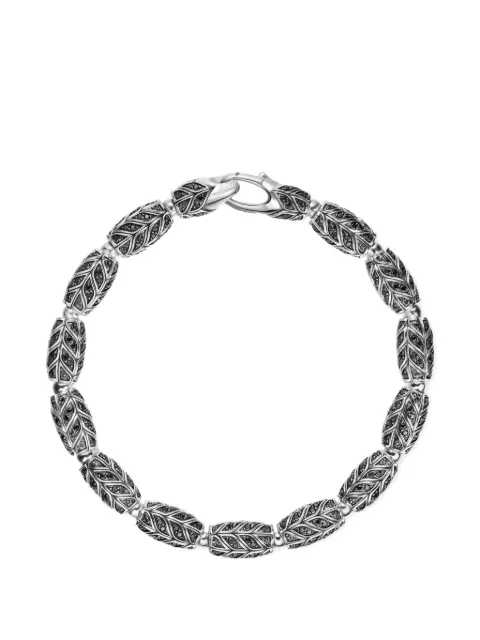 David Yurman chevron bead bracelet Silver B35385MSSABD