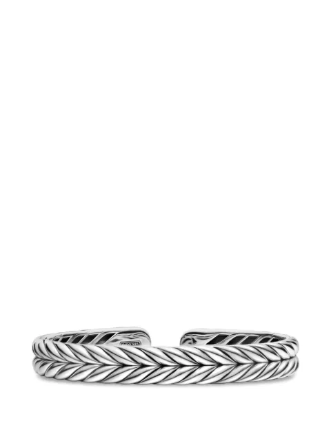 David Yurman chevron flex bracelet Silver B35427MSS
