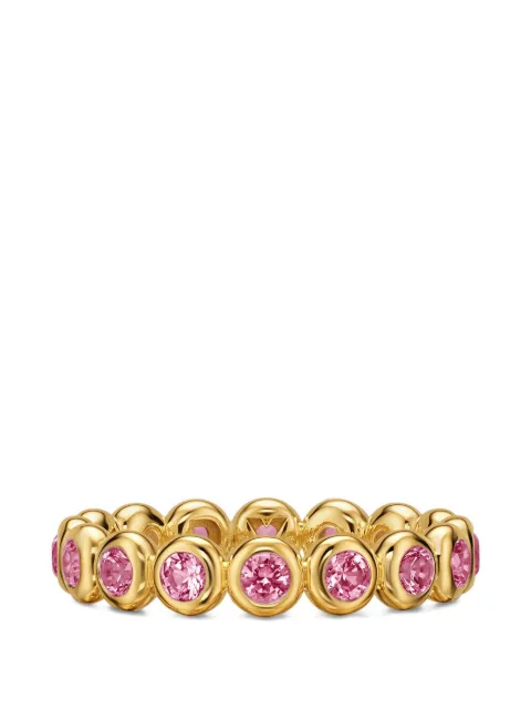 David Yurman bezel set band ring Gold R1886188APT