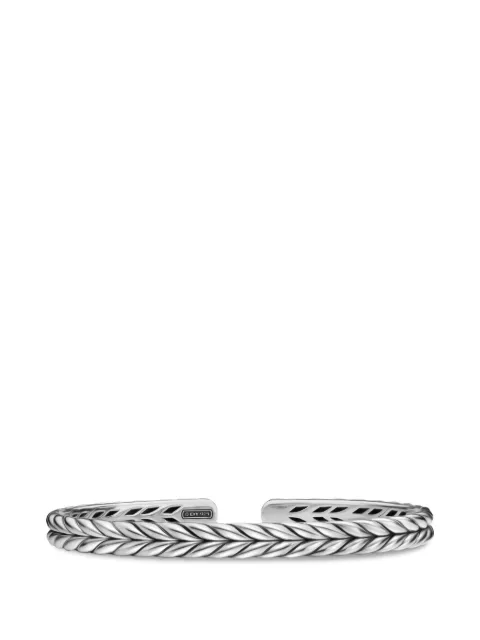 David Yurman chevron flex bracelet Silver B35417MSS