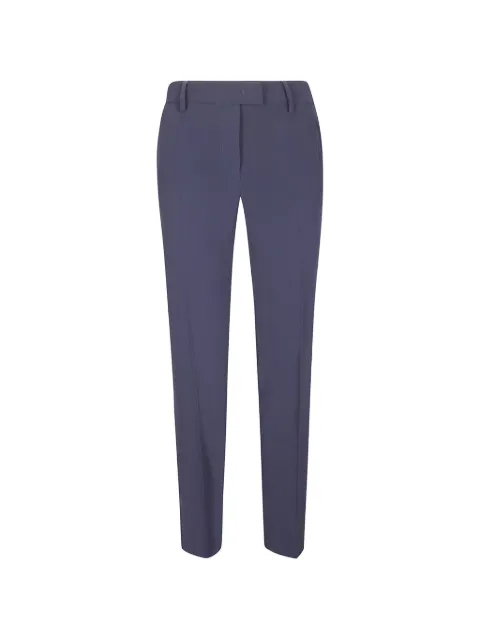 Alberto Biani pressed-crease trousers Blue CC837AC0028