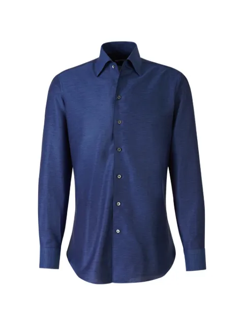 Fray Cannes long-sleeves shirt Blue CANNESBOTNASC1442