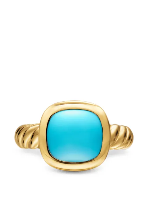 David Yurman Mercer turquoise ring Gold R1852488BTQ