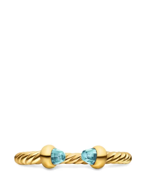 David Yurman micro Cablespira® flex open ring Gold R1906188AAQ