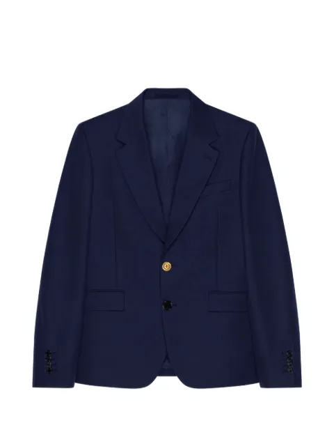 Givenchy single-breasted blazer Blue BM30KR16BS
