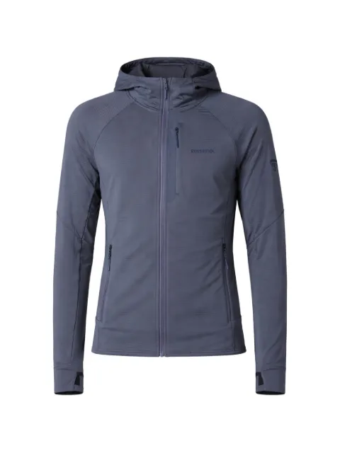 Rossignol texture hooded mid-layer jacket Blue RLOML21