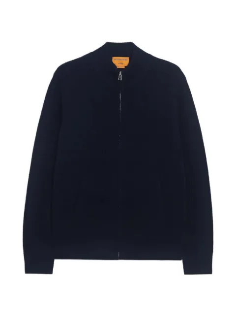 Guest In Residence ribbed cardigan Blue M33210JMMID