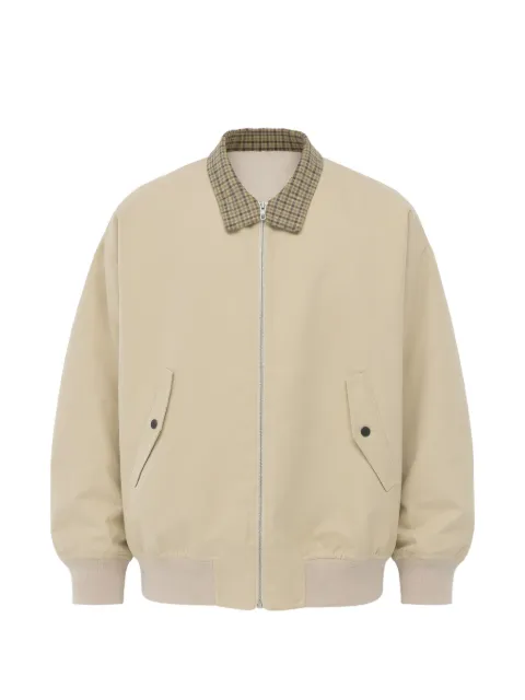 Givenchy oversized zip jacket Neutrals BM017D15ED