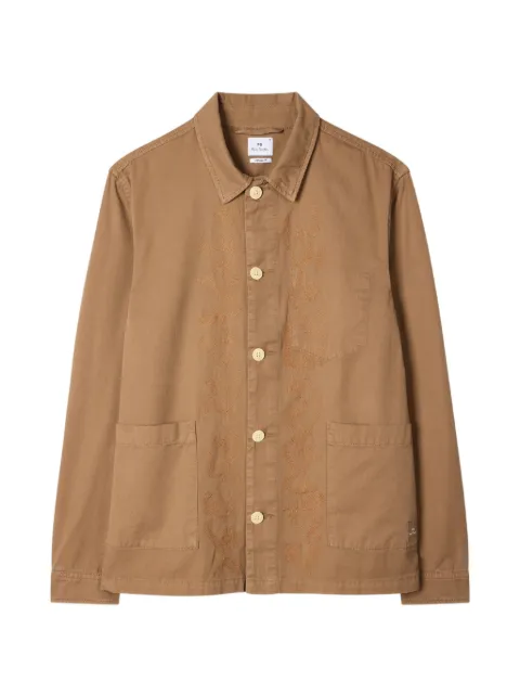 PS Paul Smith organic cotton shirt jacket Brown M2R890ZEV21452