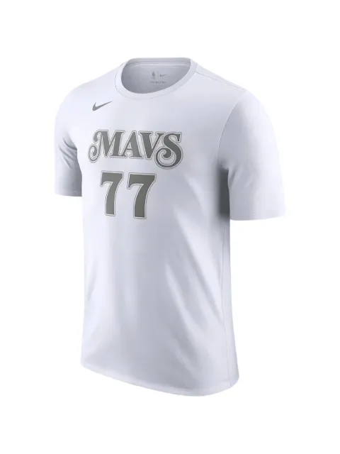 Nike NBA Mavericks City Edition Essential T-shirt White HJ2770
