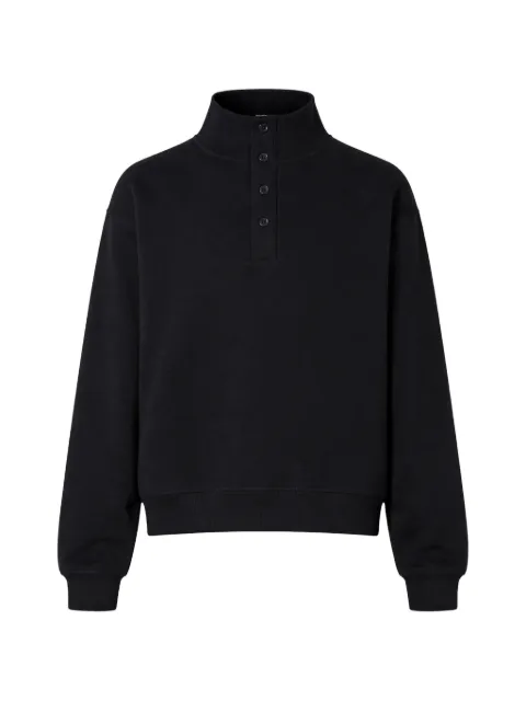 ENTIRE STUDIOS buttoned sweatshirt Black ESSS26TO02012UCO