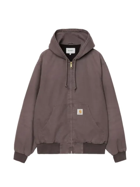 Carhartt WIP OG Active hooded zip jacket Brown I034820