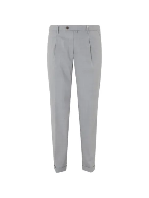Myths pleated turn-up trousers Grey 26M19L106