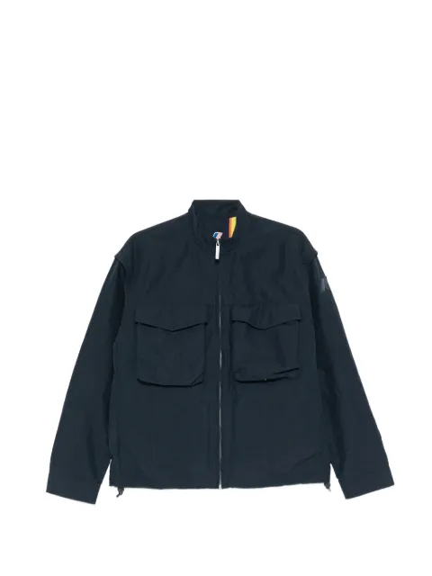K-Way Orian flap-pocket jacket Blue K31424W