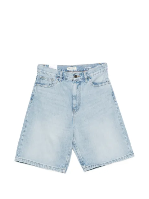 Carhartt WIP Brandon bleached denim shorts Blue I037021