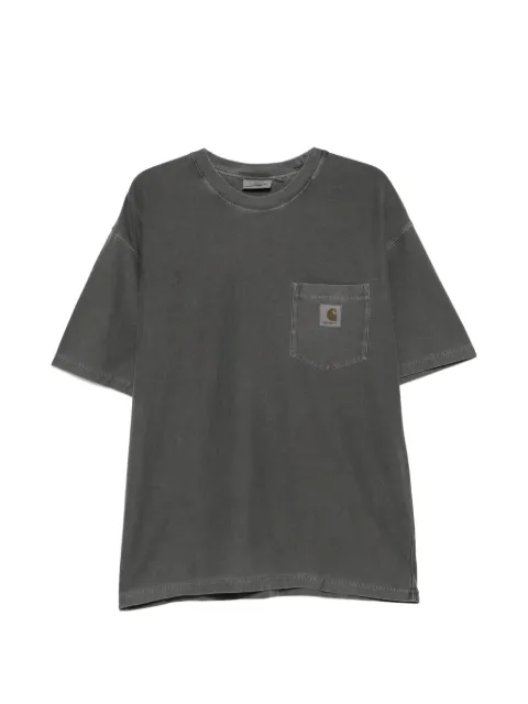 Carhartt WIP logo-patch pocket T-shirt Black I036863