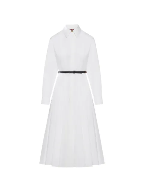Max Mara belted midi dress White 2616221062600