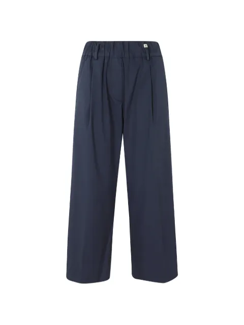 Myths elasticated-waist straight trousers Blue 26D48608