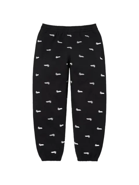 Supreme Repeat Script track pants Black SU27085