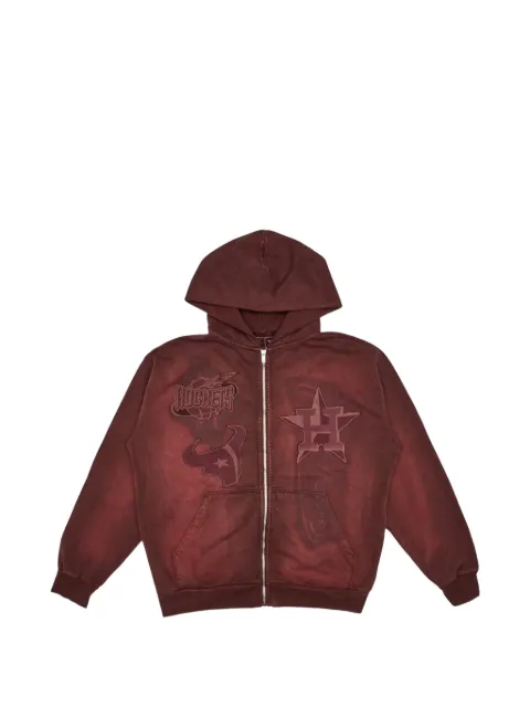 Travis Scott Cactus Jack Fanatics 2025 Rep Your City Houston hoodie Brown CPFM23