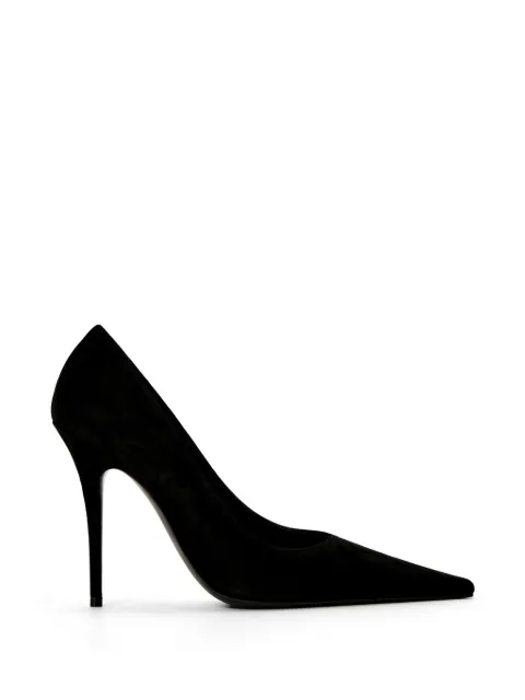 Amina Muaddi Barbara pointed pumps Black 15S365627BAR