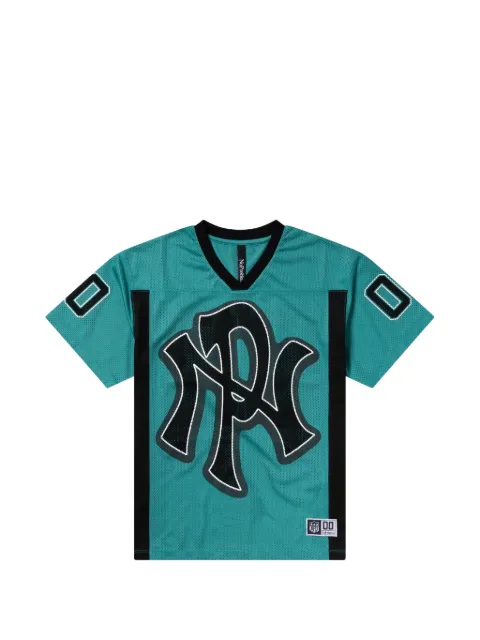 NO PROBLEMO NYP Sports V-neck T-shirt Blue NP4001005