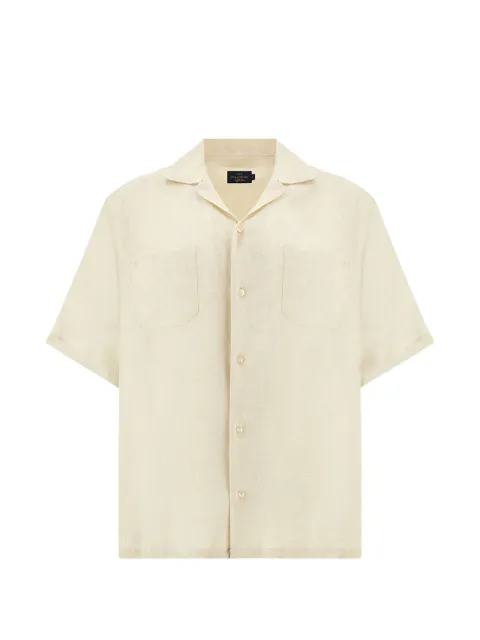 Paul & Shark pocket linen shirt Neutrals 26413315