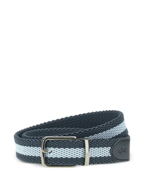 Paul & Shark reversible striped belt Blue 14316006W58