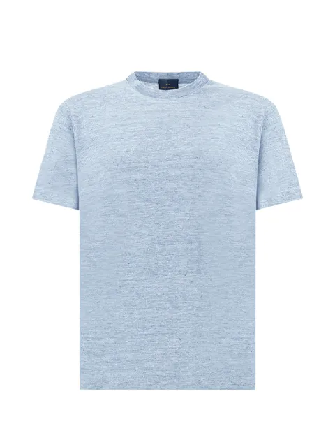Paul & Shark linen jersey T-shirt Blue 26411003