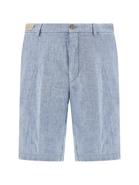 Paul & Shark linen bermuda shorts Blue 25414042116