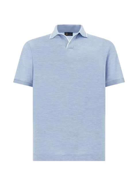 Paul & Shark open-collar T-shirt Blue 26411237