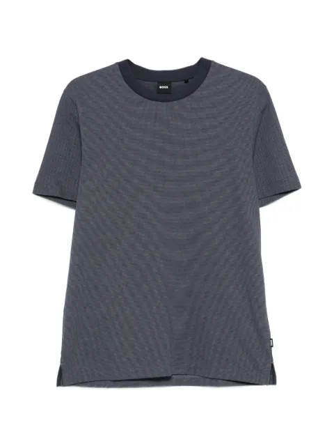 BOSS crew-neck T-shirt Blue 50555163