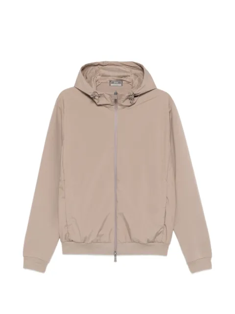 Herno hooded zip jacket Neutrals JC000079U56031