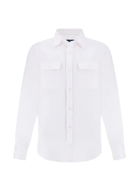 Paul & Shark pocket linen shirt White 25413252