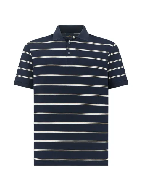 Paul & Shark striped cotton polo shirt Blue 26411210158