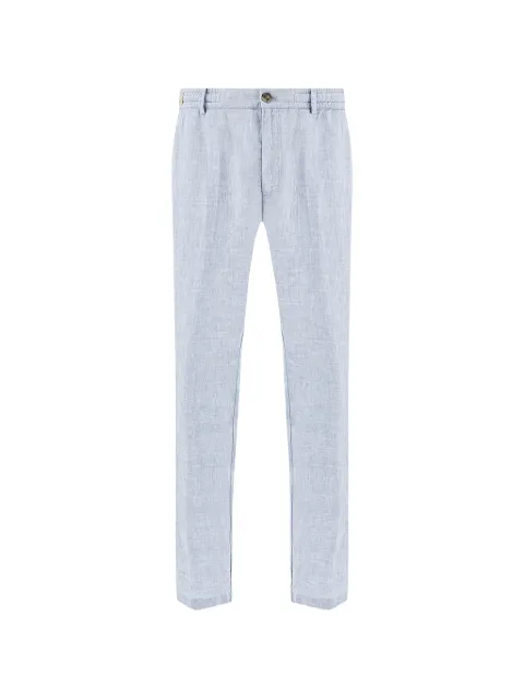Paul & Shark linen chino trousers Blue 25414041720