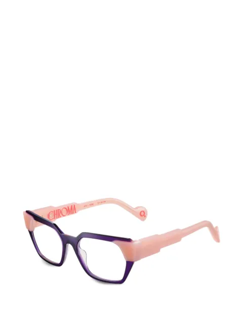 Etnia Barcelona geometric-frames glasses Purple N19