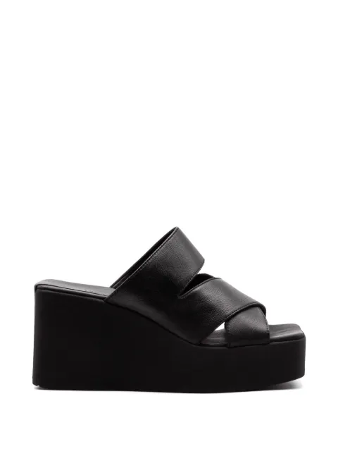 Vic Matie platform crossover sandals Black 1K5450DK10C070101