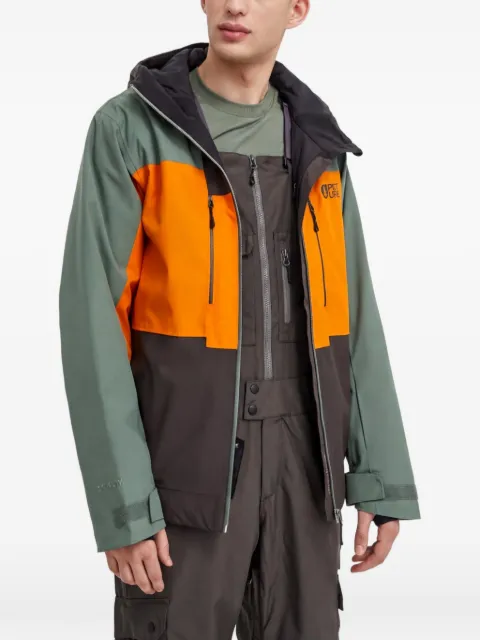 PICTURE Object colour-block jacket Green MVT462