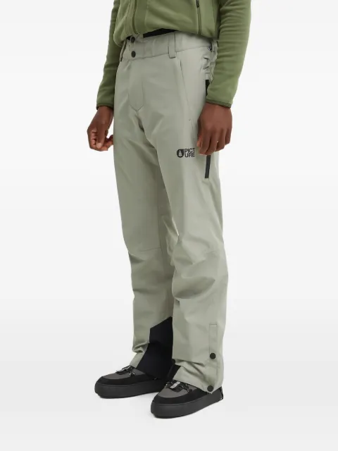 PICTURE zip ski trousers Green MPT0162