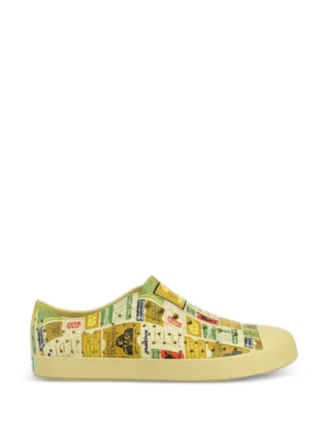 Native x Star Wars Jefferson graphic-print sneakers Yellow 111127012190