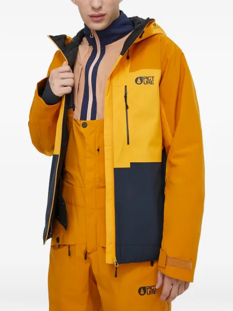 PICTURE logo-print jacket Yellow MVT462